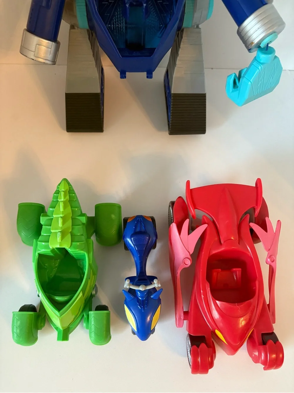 PJ Masks Vehicles Action Figures & Turbo Mover Mech Catboy Owlette Gekko 7 Pcs